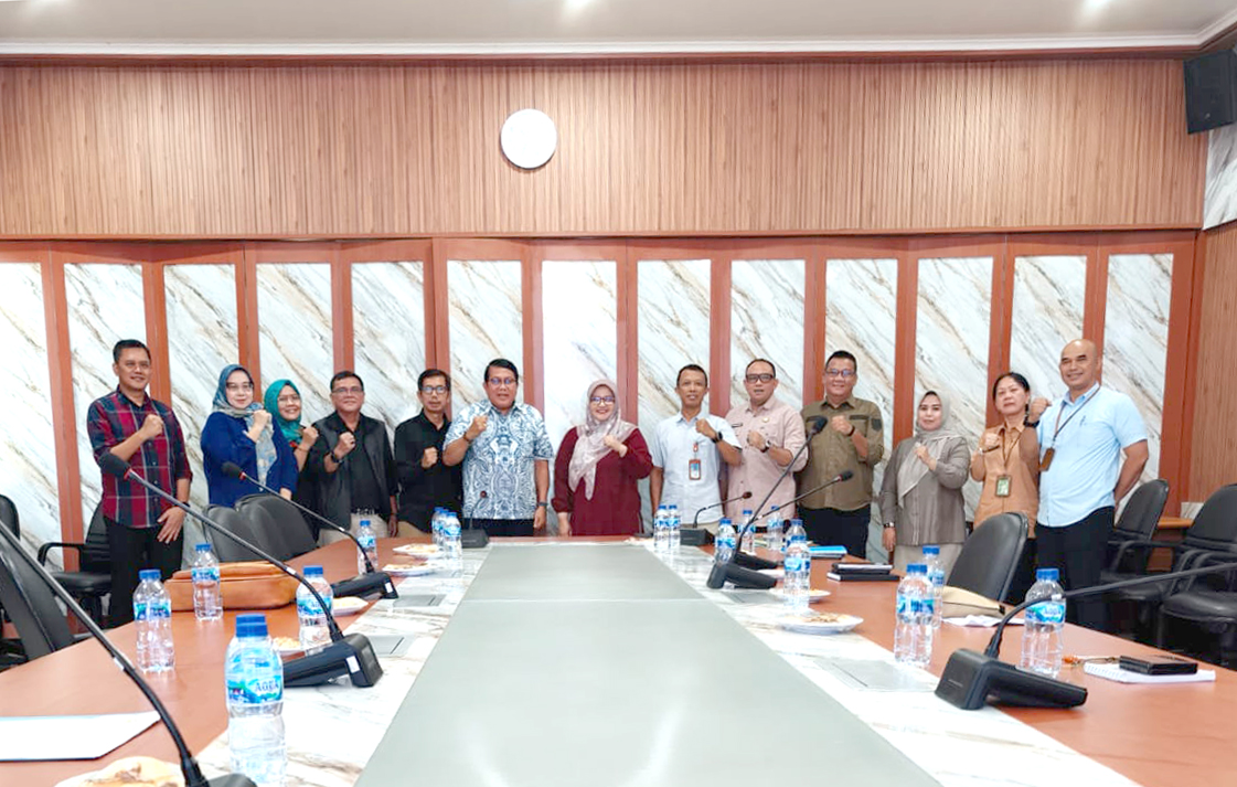 Rapat Pengurus DPK APINDO Kabupaten Bogor dengan Kepala Dinas Perdagangan dan Perindustrian Kabupaten Bogor
